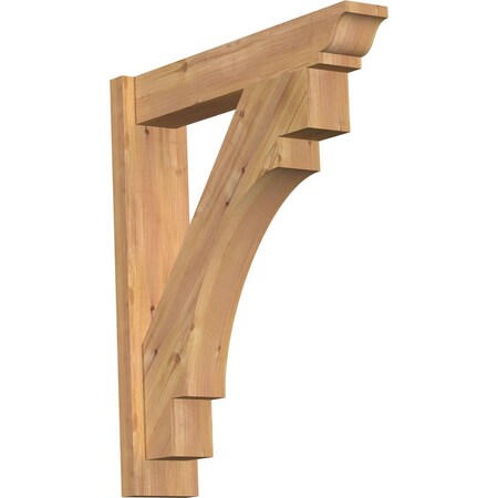 Merced Smooth Traditional Outlooker, Western Red Cedar, 5 1/2W X 26D X 30H